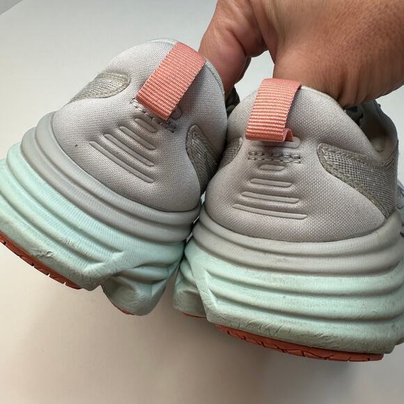 HOKA Bondi 8 Stardust Aqua Breeze Sneakers - Picture 5 of 7